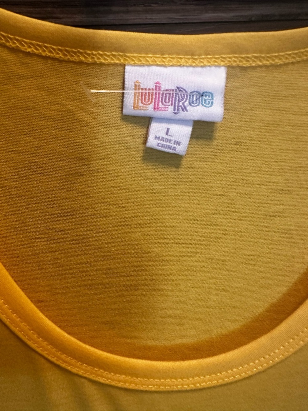 LuLaRoe Yellow Sleeveless Midi Dress - Picture 3 of 3
